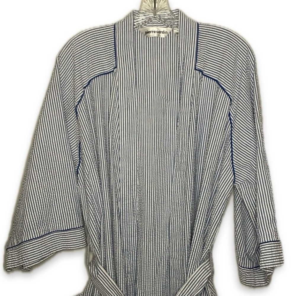 💥PIERRE CARDIN Striped Robe